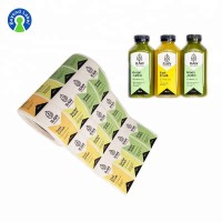 High Quality Custom Full Color Private Adhesive Glossy BOPP Skincare Sticker Printing Labels