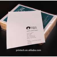 wholesale 100% cotton 90gsm a4 starch free white waterproof security paper (custom watermark)