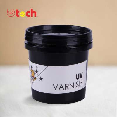 UV wrinkle varnish for gold&silver cardboard packaging products